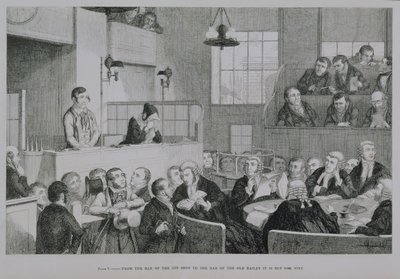 The Trial at the Old Bailey, plate 5 of 